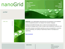 Tablet Screenshot of nanogrid.org